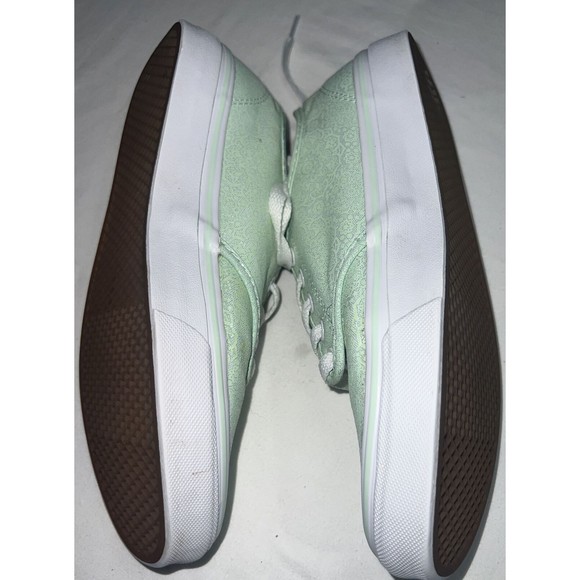 Size 8 - VANS Authentic Off The Wall Green - Picture 10 of 10